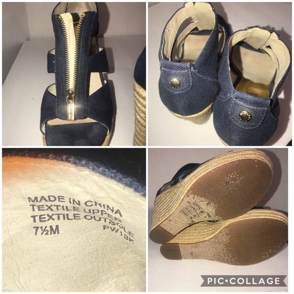 MICHAEL MICHAEL KORS Damita platform sandals Sz7.5 - Picture 3 of 8